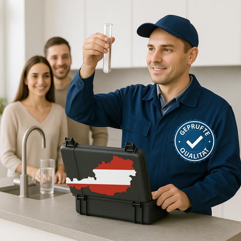 Leitungswasser in Österreich kostenlos testen lassen