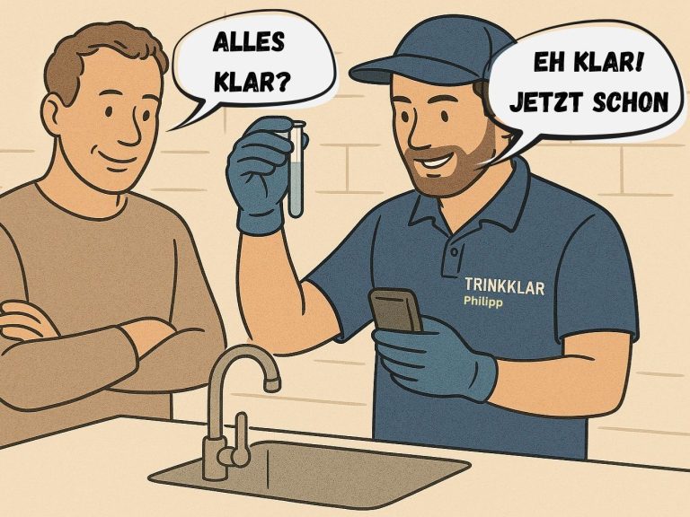Trinkklar testet Ihr Trinkwasser in Österreich - Trinkwassertest anfordern