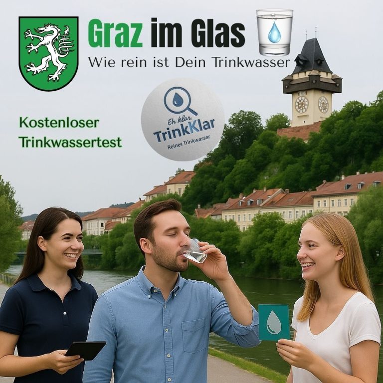 Trinkwassertest in Graz und Steiermark - Kostenlos