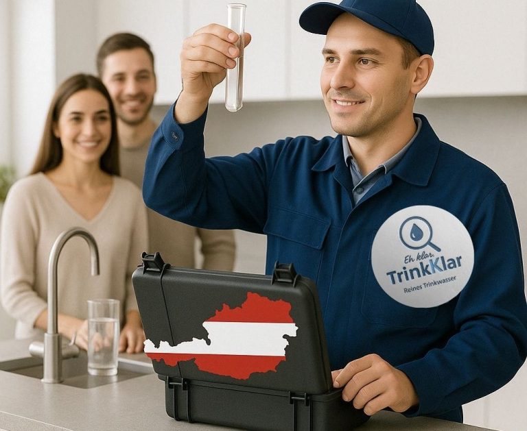 Trinkklar testet Ihr Trinkwasser in Österreich - Trinkwassertest anfordern