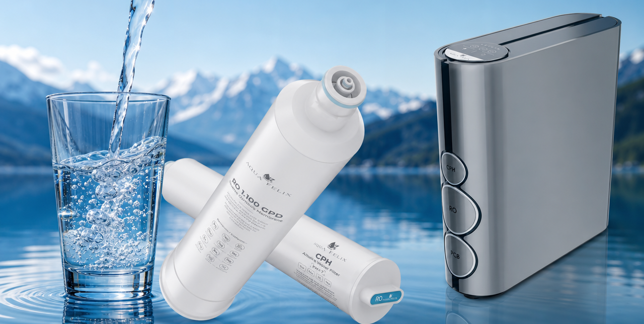 Hochwertige Wasseraufbereitung mit Umkehrosmose Technik
