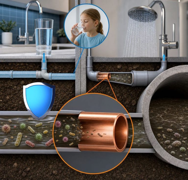 Abwasser Keimschutz