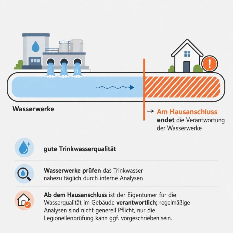 Wasser testen auf Schwermetalle, Pestizide, Keime, Medikamentenrückstände und Kalk